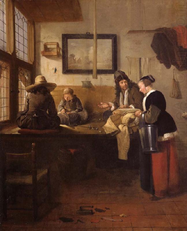 REMBRANDT Harmenszoon van Rijn The tailor-s Workship china oil painting image